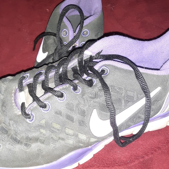 Nike Shoes - Nike shoes purple and grey